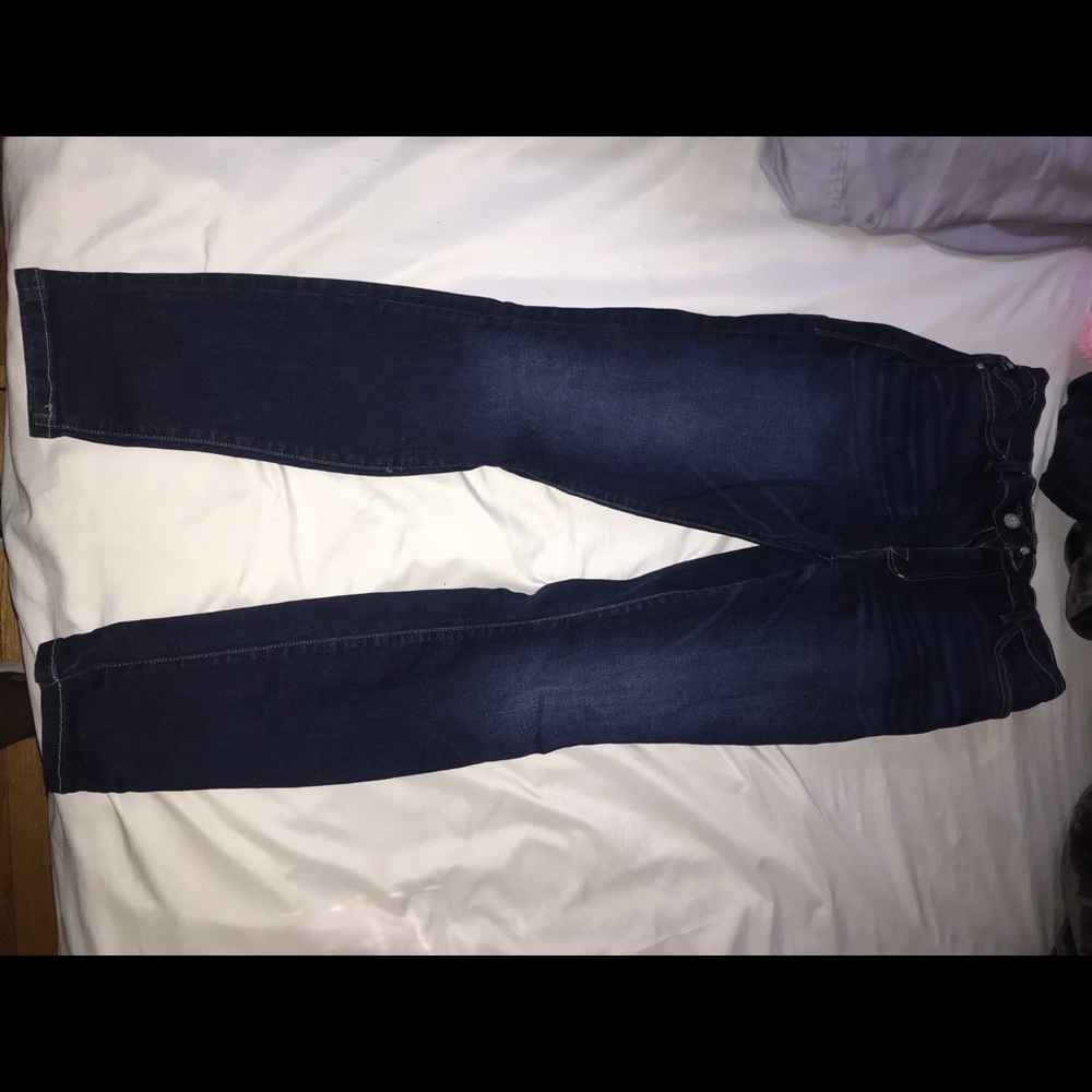 Dark skinny jeans size 16